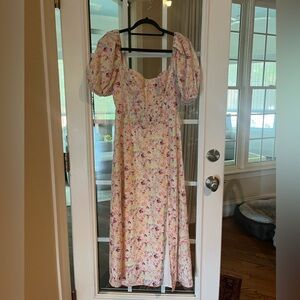 Bardot Floral Gillian Midi Dress